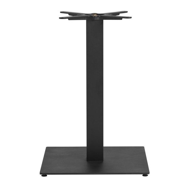 Boston Sleek Base – Black Large Square – Dining