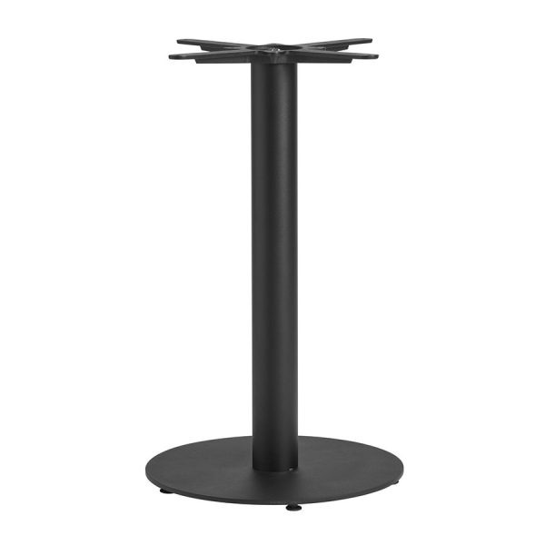 Boston  Sleek Base – Black Small Round – Dining