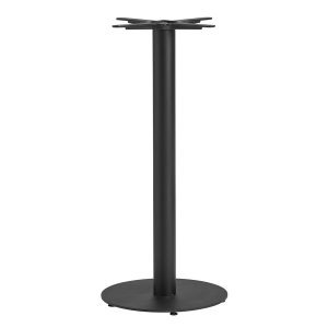 Boston Sleek Base – Black Small Round – Mid Height