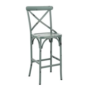 Café Bar Stool – Vintage Blue