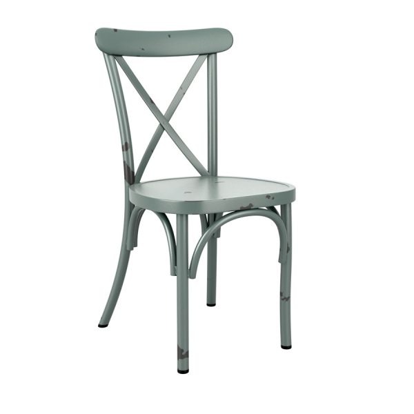 Café Side Chair – Vintage Light Blue