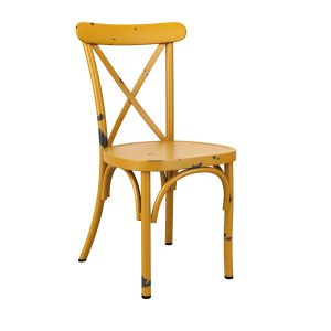 Café Side Chair – Vintage Yellow