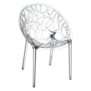 Crystal  Arm Chair – Clear Transparent