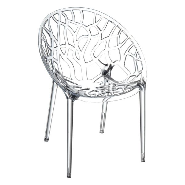 Crystal  Arm Chair – Clear Transparent