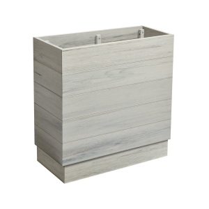 EKO Planter – Whitewash – 75cm width x 35cm depth x 75cm height