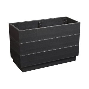 EKO Planter – Black – 75cm width x 35cm depth x 45cm height