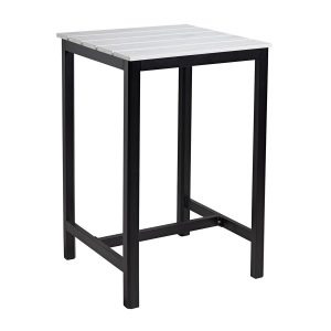 EKO Poseur Table – Whitewash – Square – 69x69cm