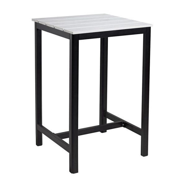 EKO Poseur Table – Whitewash – Square – 69x69cm