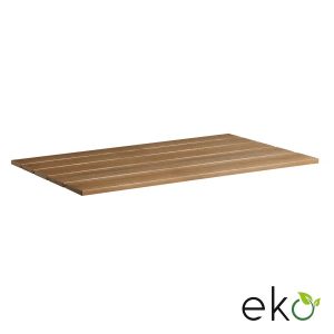 EKO – Rect Table Top – 119x69cm – Aged Golden Oak