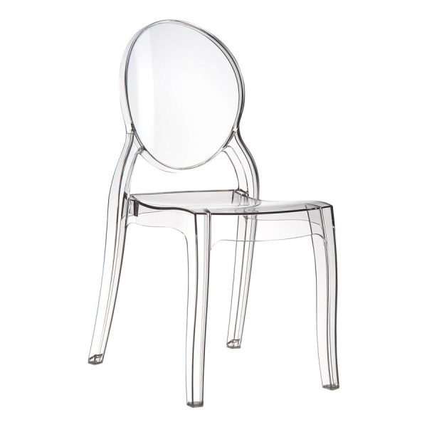 Elizabeth Side Chair – Clear Transparent