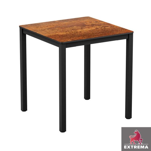 Extrema Copper “Textured” – Full Table – 60×60 – Dining