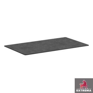 Extrema Top – Metalic Anthraite – 119x69cm Rect