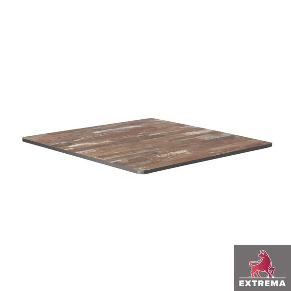 Extrema Top – Planked Vintage Wood –  60x60cm