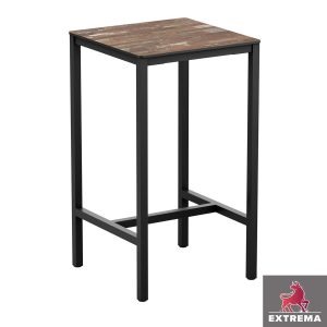 Extrema – New Planked Vintage Wood – Full Table – 60 x 60 – Poseur