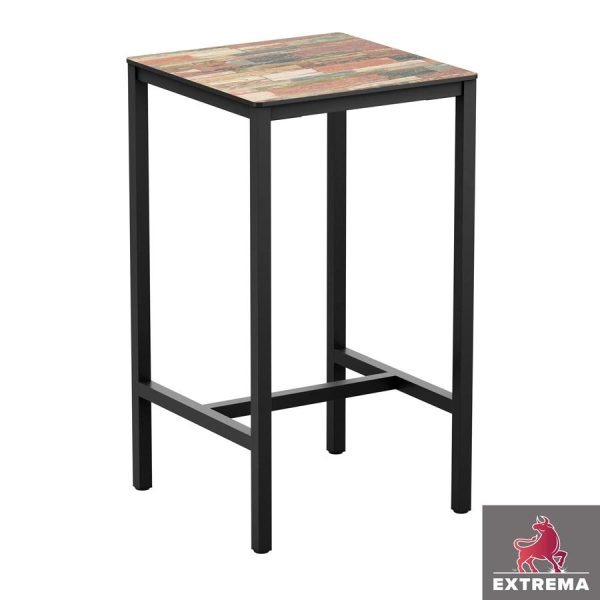 Extrema Re’d Beach Hut – Full Table – 60 x 60 – Poseur