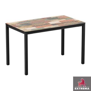 Extrema Re’d Beach Hut – Full Table – 119 x 69 – Dining