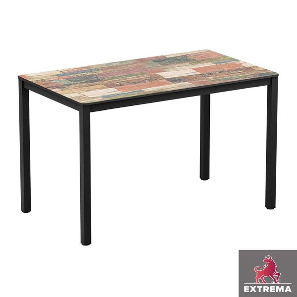 Extrema Re’d Beach Hut – Full Table – 119 x 69 – Dining