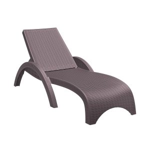 Fiji Sun Lounger – Brown