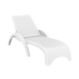 Fiji Sun Lounger – White