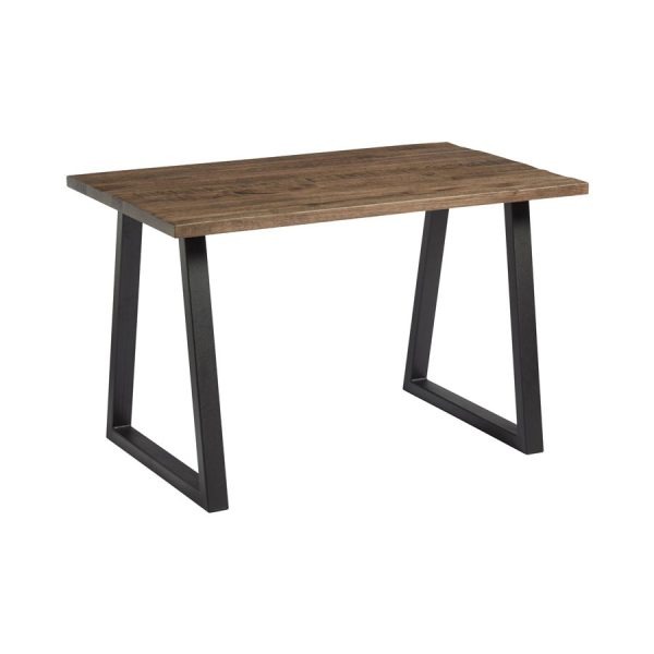 Hardwick ‘A’ Dining Table – Black – Smoked – 120cmx70cm
