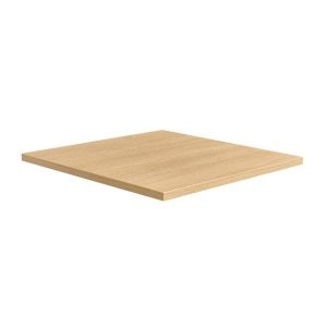 Holz Table Top – Kaffee Light Oak – 600x600x25mm