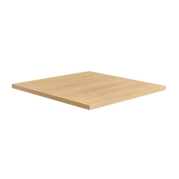 Holz Table Top – Kaffee Light Oak – 600x600x25mm