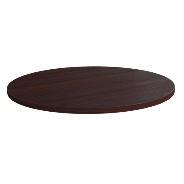 Holz Table Top – Wenge – 700Dia x25mm