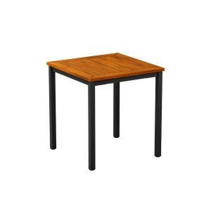 ICE – 4 Leg Dining Table – Black – 70x70cm