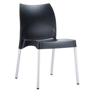 Vita Side Chair – Black