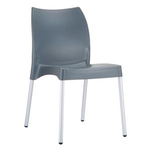 Vita Side Chair – Dark Grey
