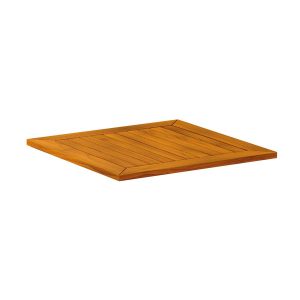 Insignia Table Top – Robinia Straight Slat – 60x60cm