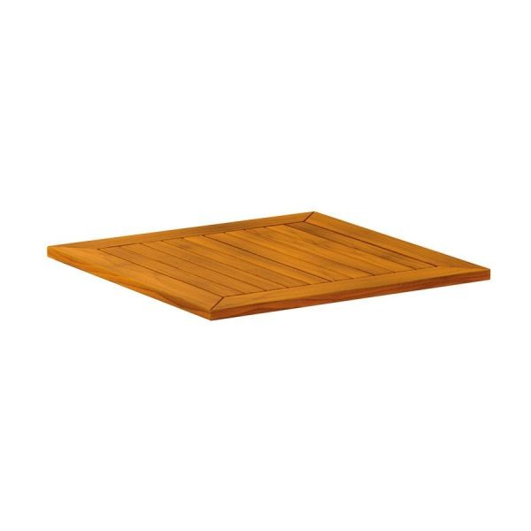 Insignia Table Top – Robinia Straight Slat – 60x60cm