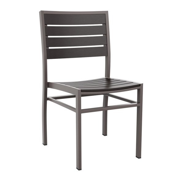 Likewood Side Chair – Black – Frame Grey 7012