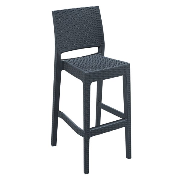 Jamaica Bar Stool – Dark Grey