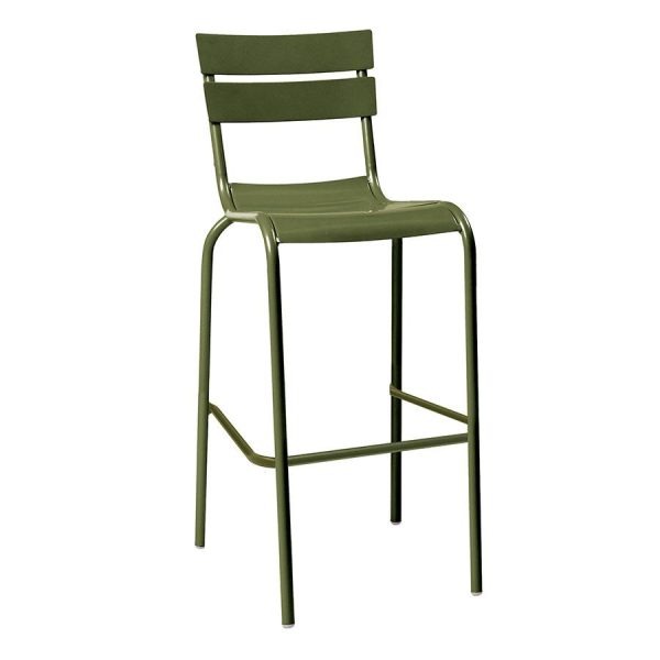 Marlow Bar Stool – Olive Green