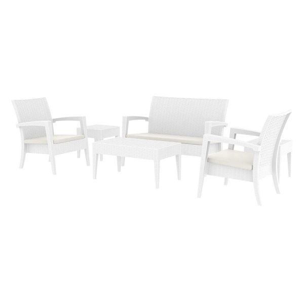 Miami Lounge Set – White