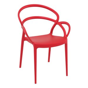 Mila Armchair – Red