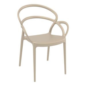 Mila Armchair – Taupe