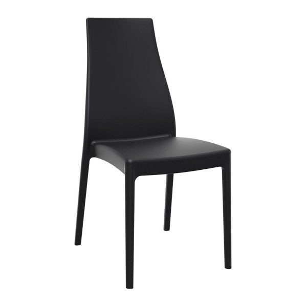 Miranda Side Chair – Black