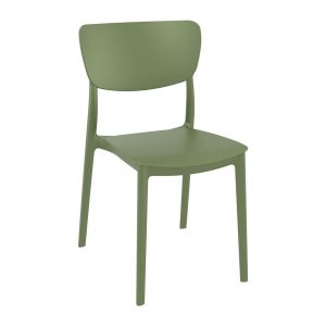 Monna Side Chair – Olive Green