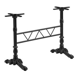 Nevada – Black Aluminium – Rectangle Dining