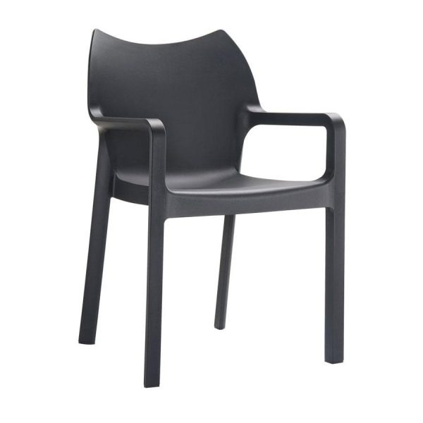 Diva Arm Chair – Black