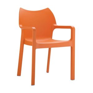 Diva Arm Chair – Orange