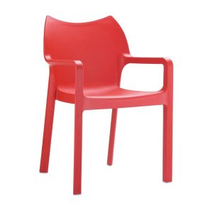 Diva Arm Chair – Red