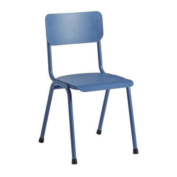 Quin Sidechair – Aluminium – Blue RAL 5023
