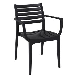 Artemis Arm Chair – Black