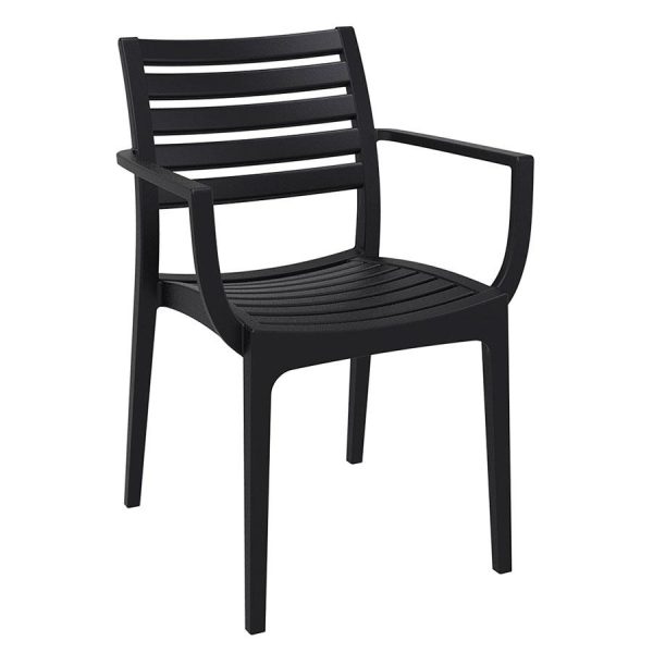 Artemis Arm Chair – Black