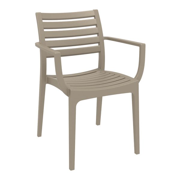 Artemis Arm Chair – Taupe