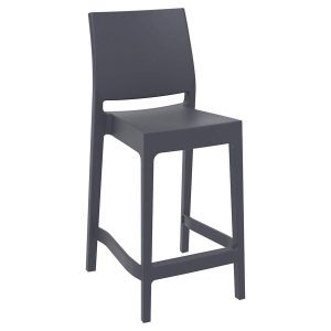 Maya  65 Bar Stool  – Dark Grey