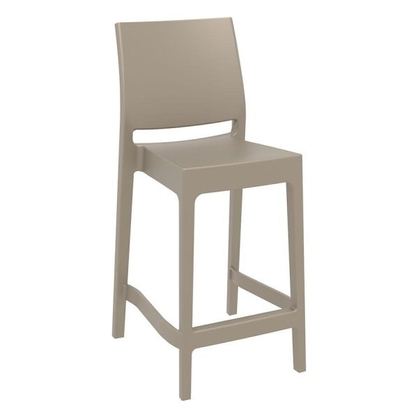Maya 65 Bar Stool – Taupe